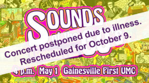 Sounds of the 60’s – POSTPONED until October 9, 2022